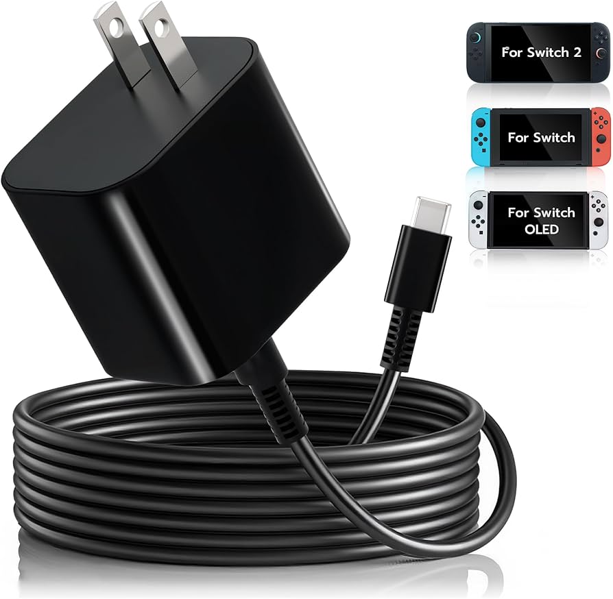 Amazon.com: Mcbazel 60W Charger Compatible with Nintendo Switch 2